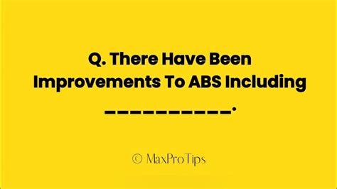 There have been improvements to abs including quizlet. Things To Know About There have been improvements to abs including quizlet. 